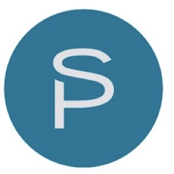 Logo von Susanna Pursche Hypnose in Hamburg. Es zeigt einen aquamarinfarbenen Kreis mit den Initalen SP wobei das P in den unteren Schwung des S angesetzt ist